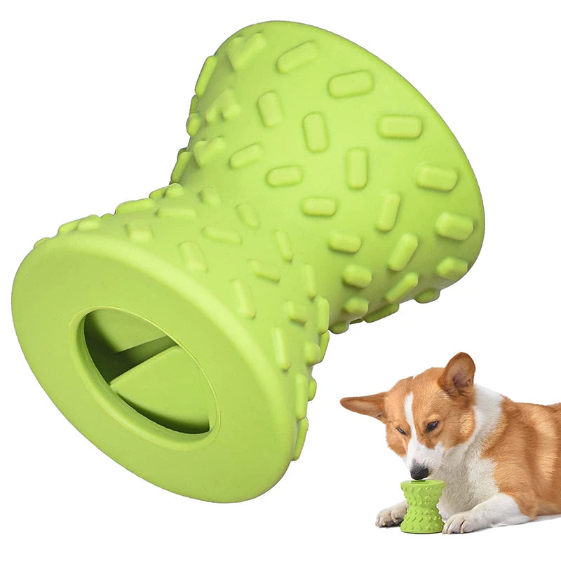Food dispensing dog chew toy, view 2 - MRSLM