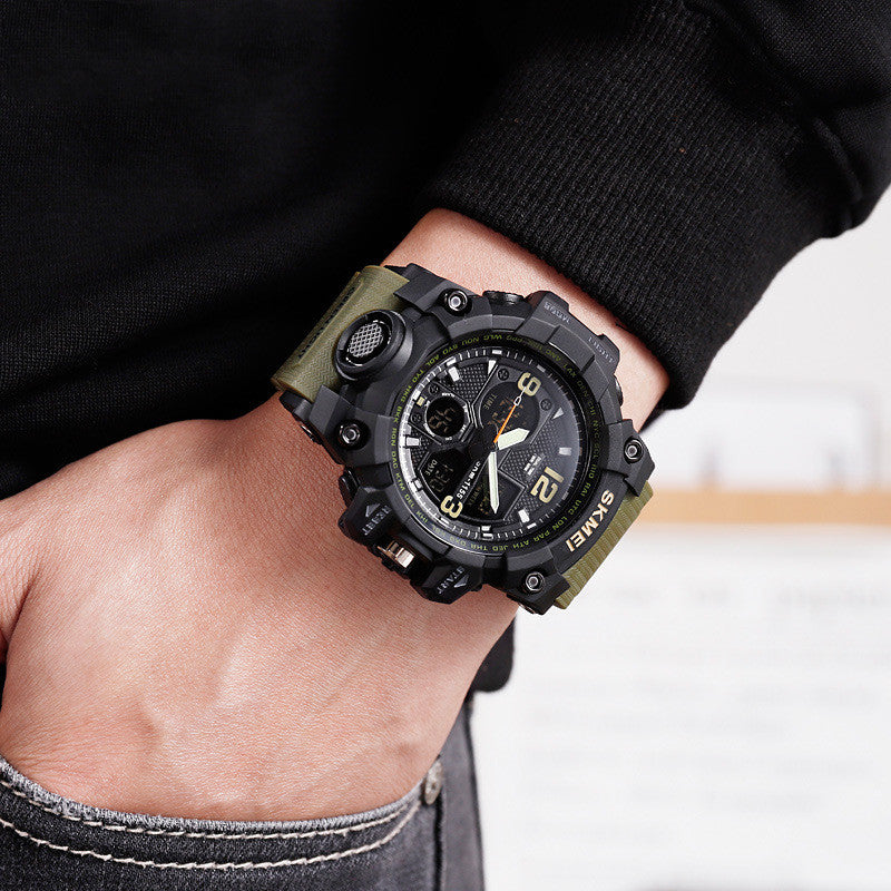 dual display shockproof outdoor sports watch - MRSLM
