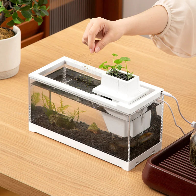 usb tabletop fish aquarium - MRSLM