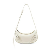 shoulder and crossbody baguette bag, view 3 - MRSLM