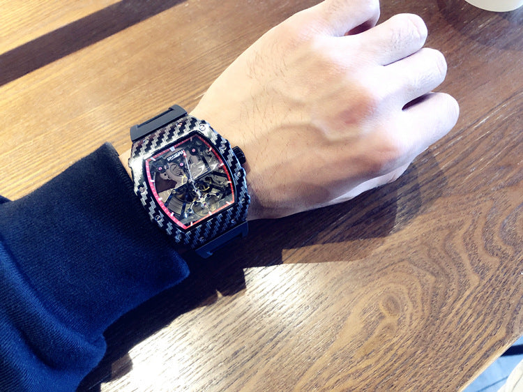 skeleton automatic tourbillon watch, view 3 - MRSLM
