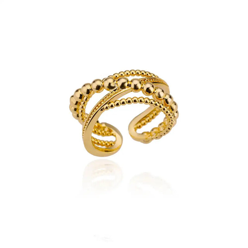 Stainless steel minimalist rings, view 7 - MRSLM