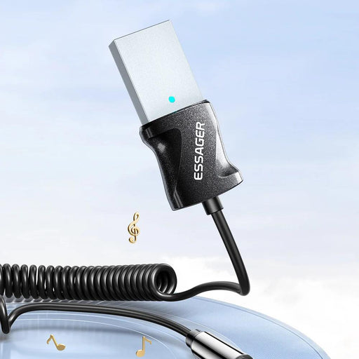 bluetooth 5.0 aux adapter for car audio - MRSLM