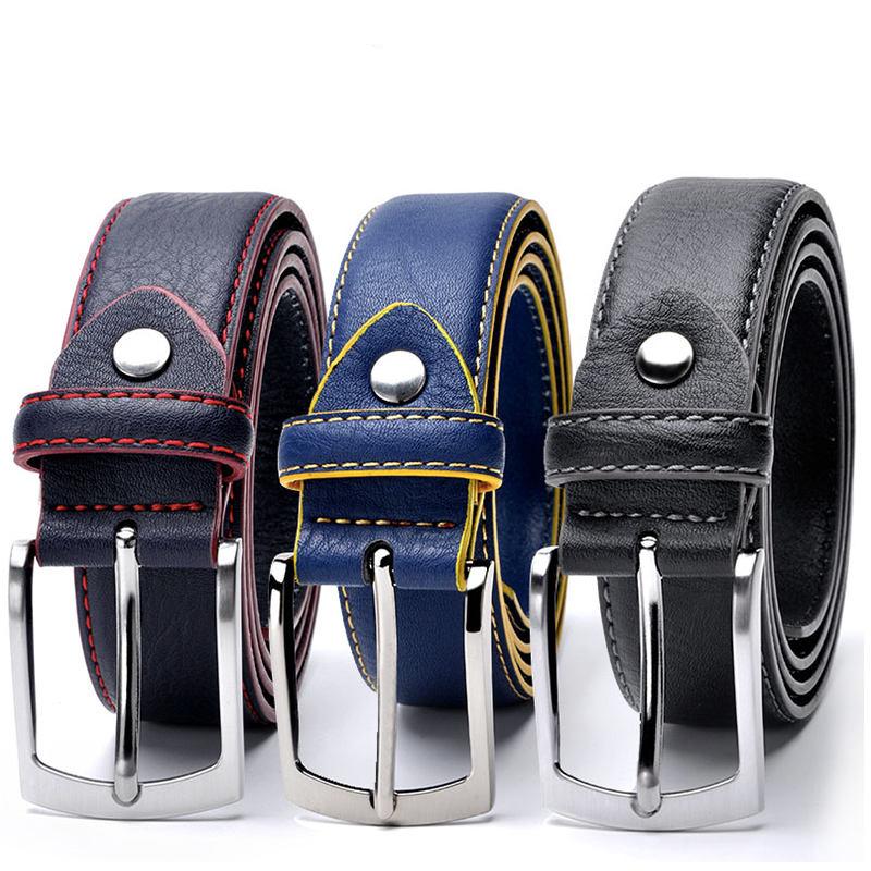 men's casual bonded leather belt - MRSLM