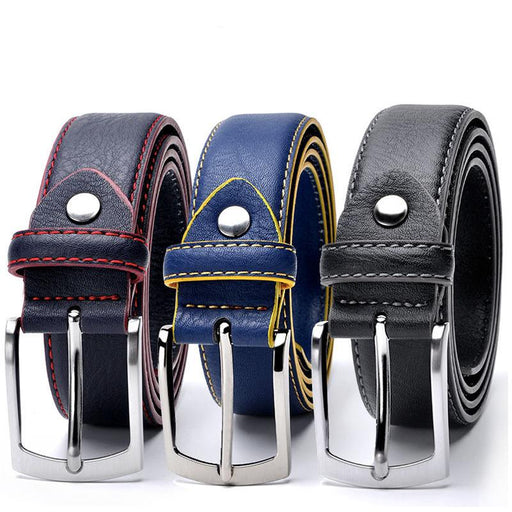 men's casual bonded leather belt - MRSLM