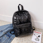 Women's student backpack, PU leather, view 14 - MRSLM