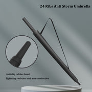 24-rib windproof long handle umbrella, view 13 - MRSLM