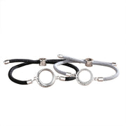 sun and moon couple bracelets sterling silver, view 5 - MRSLM