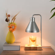 nordic candle warmer table lamp, view 4 - MRSLM