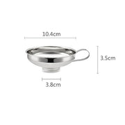 stainless steel funnel, view 3 - MRSLM