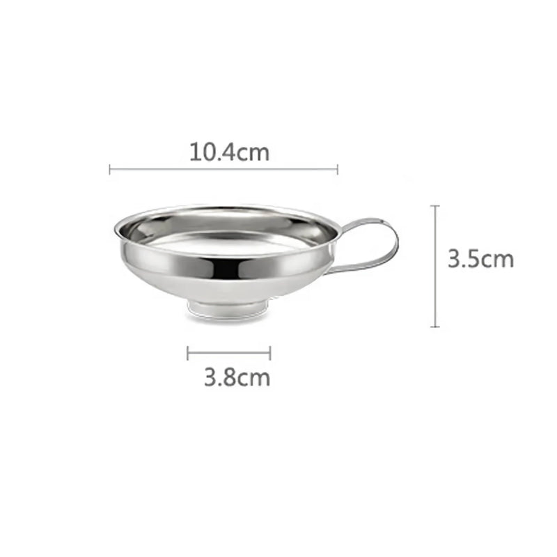 stainless steel funnel, view 3 - MRSLM