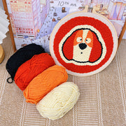 punch needle embroidery kit dog pattern, view 19 - MRSLM