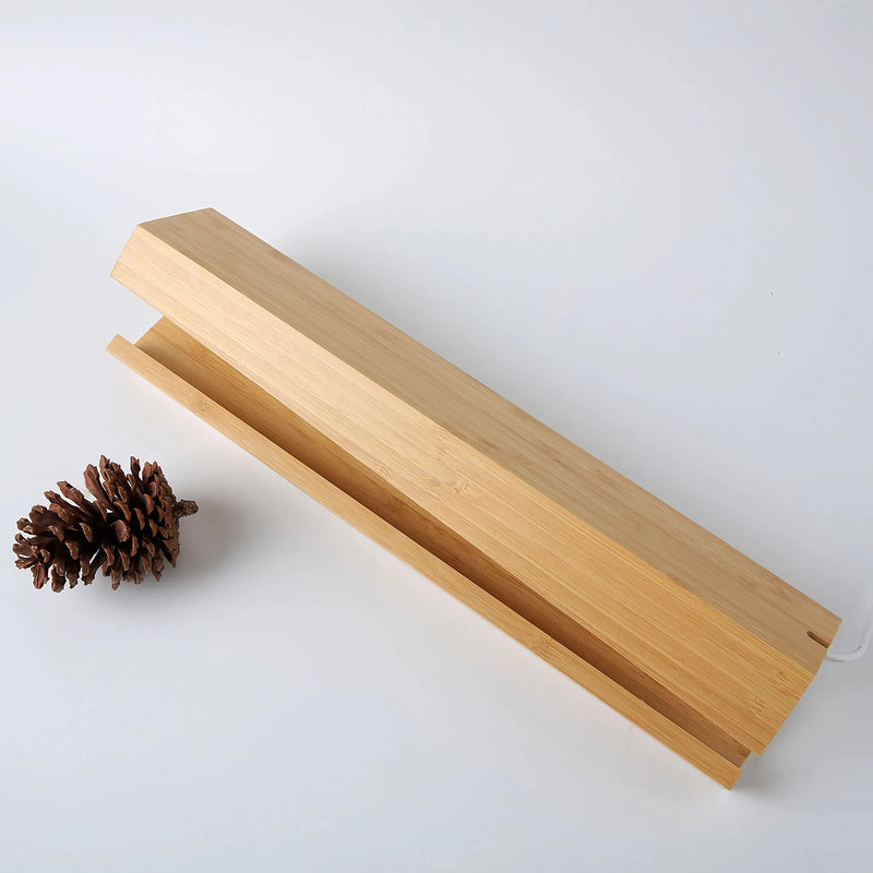 bamboo led table lamp, view 6 - MRSLM