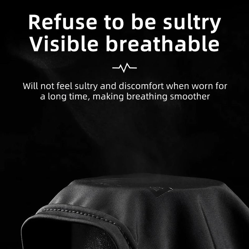 Unisex cycling face scarf and neck gaiter, view 13 - MRSLM