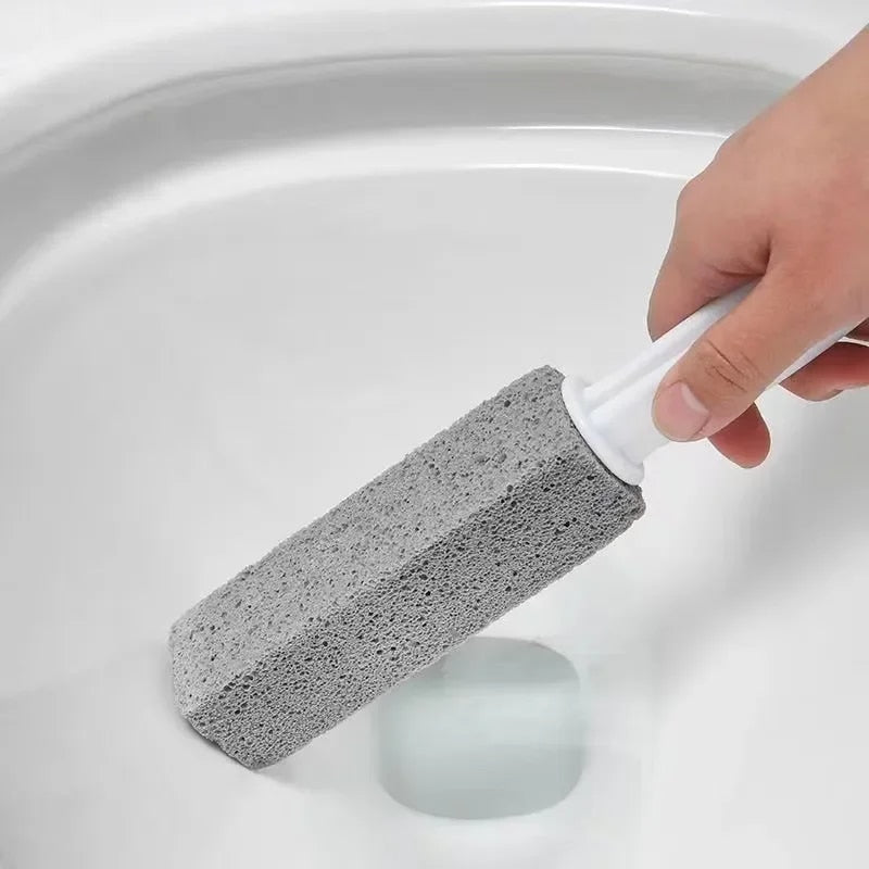 pumice stone toilet cleaning brush, view 2 - MRSLM