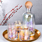 multi-color heat-resistant glass cup set, view 5 - MRSLM