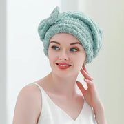 Bamboo hair towel wrap, view 6 - MRSLM