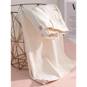 high waist wide leg white denim pants, view 7 - MRSLM