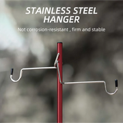 Adjustable camping lantern stand, view 4 - MRSLM