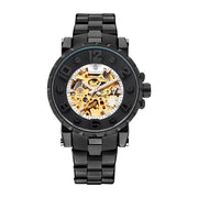 men's full skeleton mechanical watch, view 8 - MRSLM