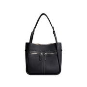 Genuine leather bucket bag, view 3 - MRSLM