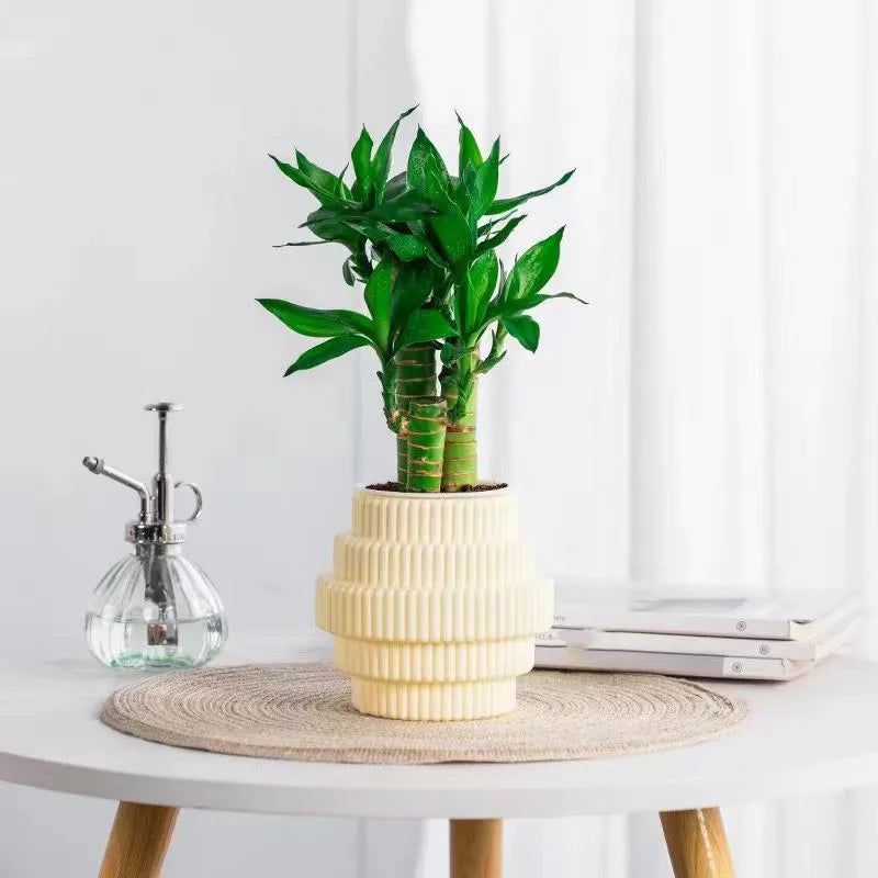 Self-watering hydroponic plant pot, view 2 - MRSLM