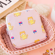 kawaii bear multi-use pouch, view 4 - MRSLM
