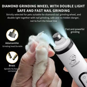 pet nail grinder, view 3 - MRSLM