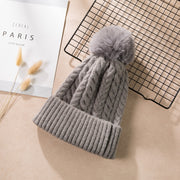 women's winter knitted hat, view 7 - MRSLM