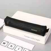 transparent mesh zipper cosmetic bag, view 7 - MRSLM