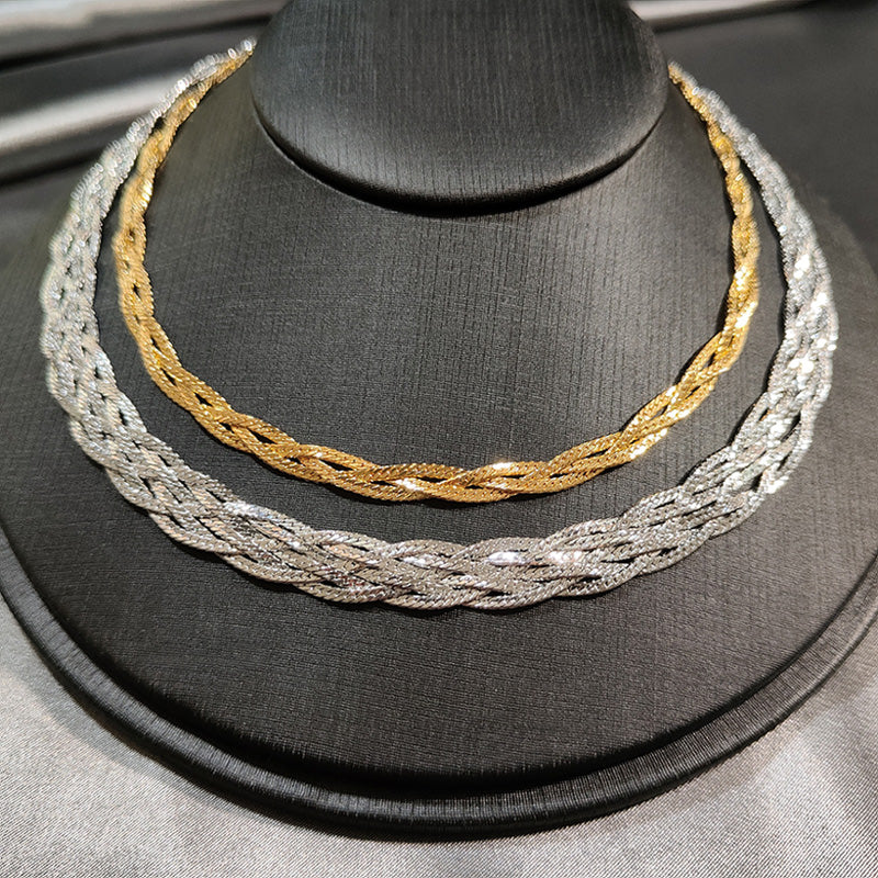 collarbone sweater chain, view 6 - MRSLM