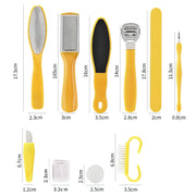 professional 10-piece pedicure tool set, view 8 - MRSLM