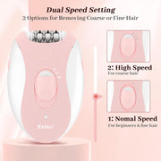 rechargeable women epilator, view 3 - MRSLM