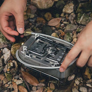 portable infrared camping gas burner, view 4 - MRSLM