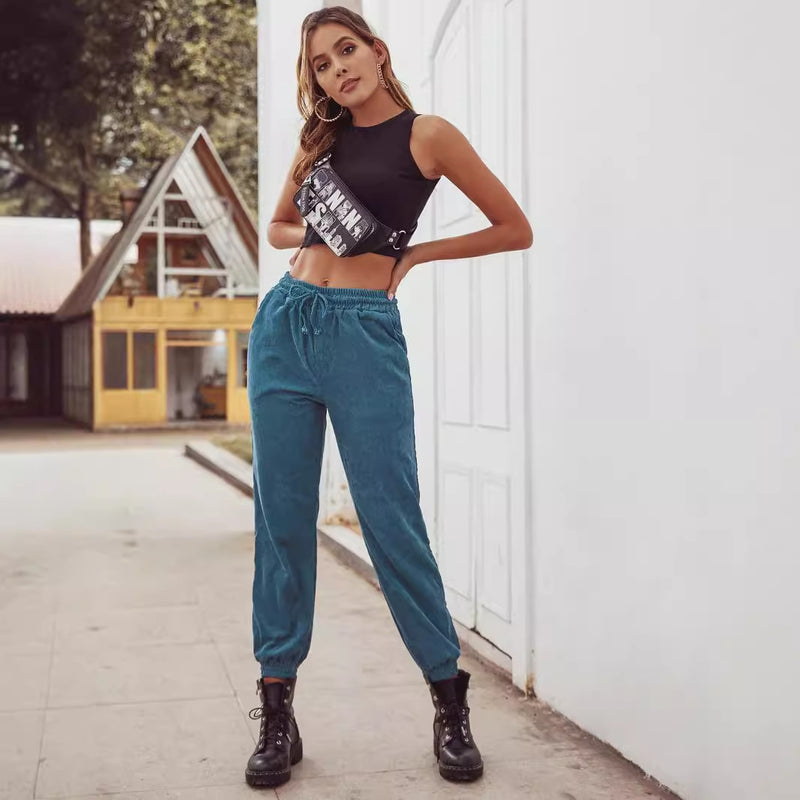 Fashionable All-matching Leisure Corduroy Trousers Autumn And Winter