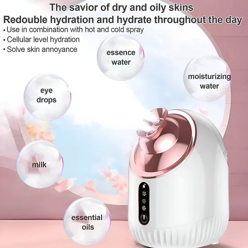 nano mist face steamer, view 5 - MRSLM