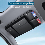 car sun visor organizer, view 3 - MRSLM