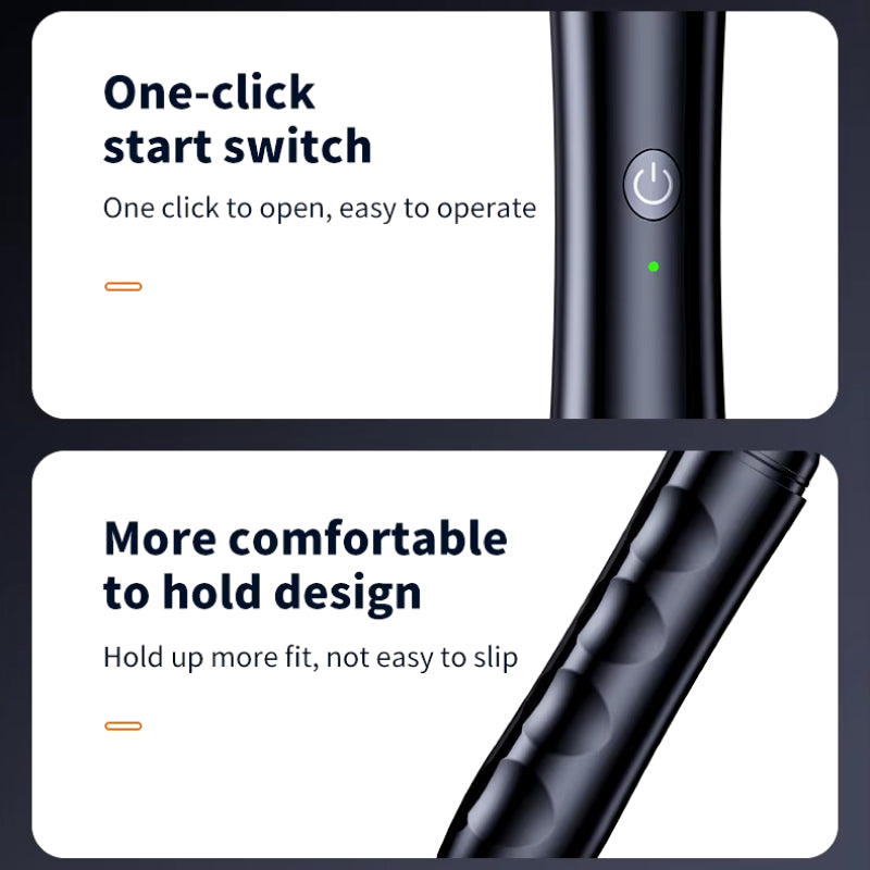 rechargeable electric nose and ear hair trimmer, view 7 - MRSLM