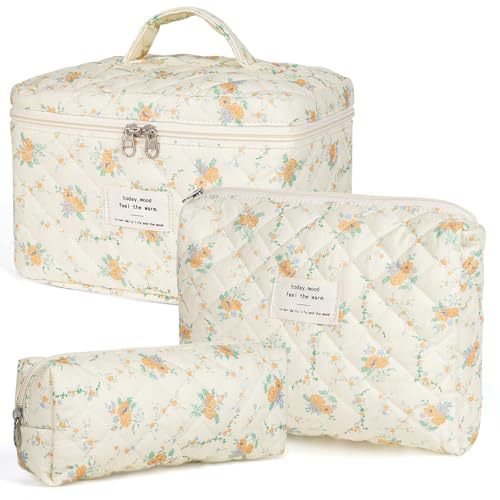 floral home storage cosmetic bag, view 25 - MRSLM