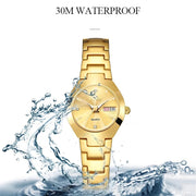 women's stainless steel quartz watch, view 8 - MRSLM