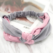 elegant cross bow elastic headband, view 10 - MRSLM