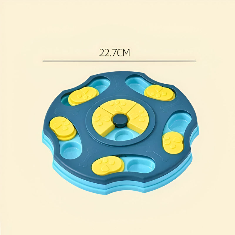 interactive dog puzzle slow feeder, view 9 - MRSLM