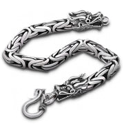 vintage ethnic silver bracelet, view 7 - MRSLM