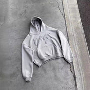 hip hop letters puff print hoodie, view 4 - MRSLM