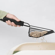 stainless steel cat litter scoop, view 4 - MRSLM