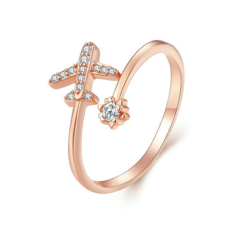 s925 silver sailing open ring, view 7 - MRSLM