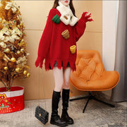 women's loose christmas sweater, view 3 - MRSLM