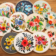 DIY floral embroidery kit, view 13 - MRSLM