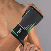 weightlifting wrist straps and hand wraps, view 4 - MRSLM