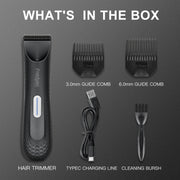 waterproof men's body groomer, view 7 - MRSLM